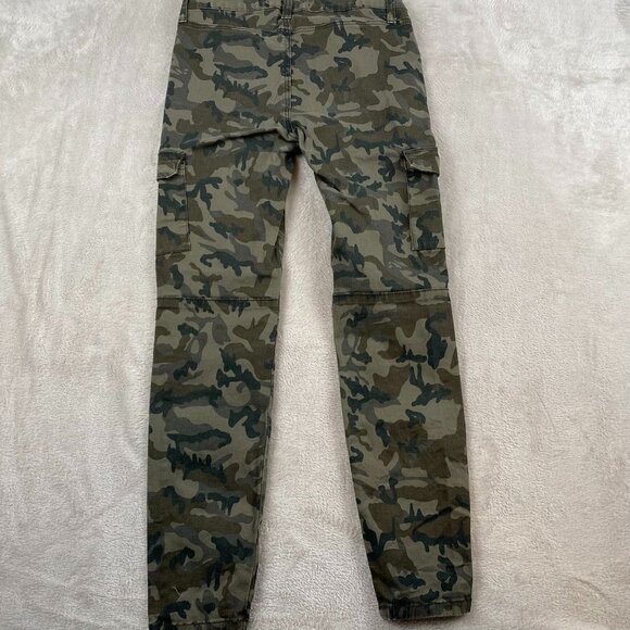 Ashley Mason Womans Camo Cargo Pants 7/28 Cotton & Spandex Blend Machine Washabl - Picture 13 of 16